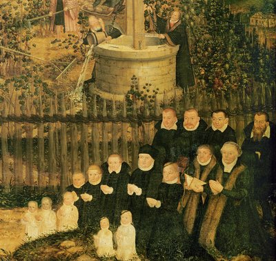 The Vineyard of the Lord (detail) by Lucas Cranach the Younger